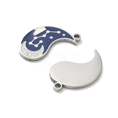304 Stainless Steel Pendants STAS-C155-10P-1