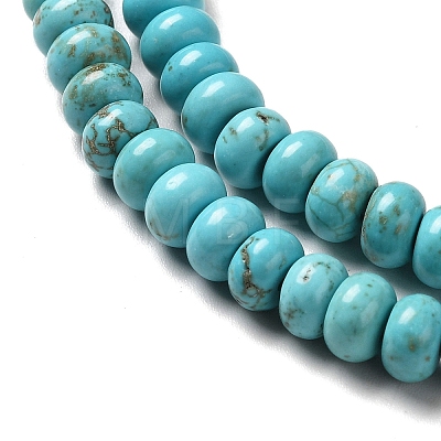 Natural Howlite Beads Strands G-C025-09B-1