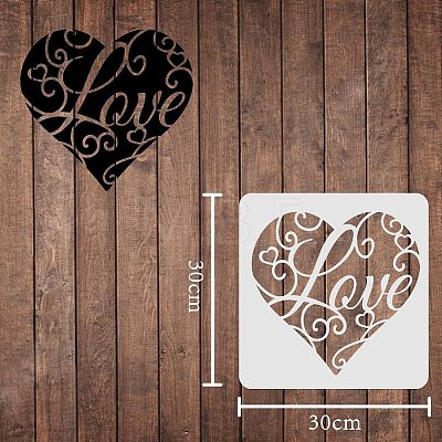 Plastic Reusable Drawing Painting Stencils Templates DIY-WH0172-298-1