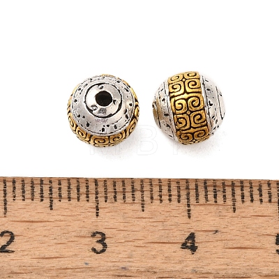 Tibetan Style Alloy Beads FIND-Z063-21AG-1