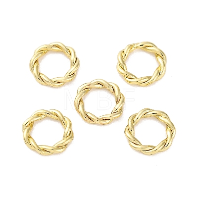 Brass Linking Rings KK-U042-01G-02-1