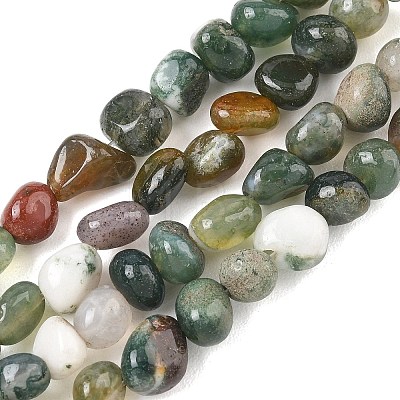Natural Indian Agate Beads Strands GG-CBA9392-12-1