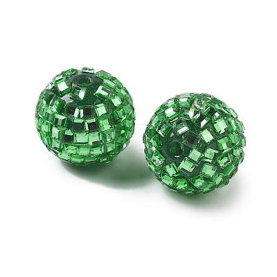 Acrylic Rhinestone Beads OACR-D307-01B-16MM-1