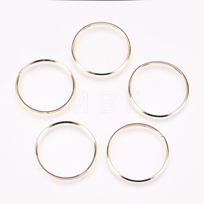 Brass Linking Rings X-KK-P157-54G-NF-1