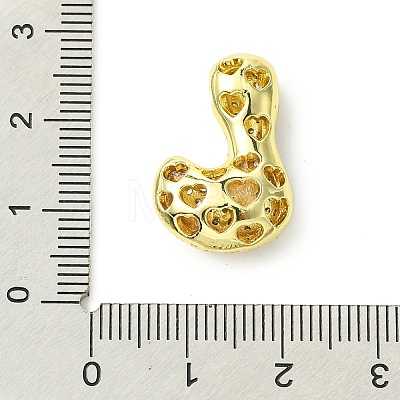 Rack Plating Brass Cubic Zirconia Pendants KK-S378-02G-L-1