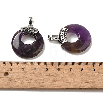 Amethyst Pendants G-C071-3-1