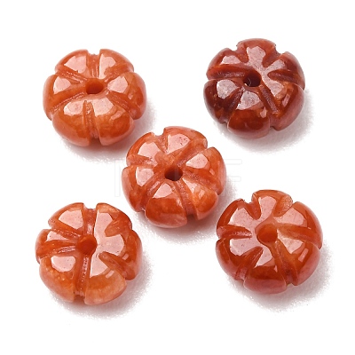 Dyed Natural Myanmar Jade Carved Beads GG-CBABA9C-04B-1