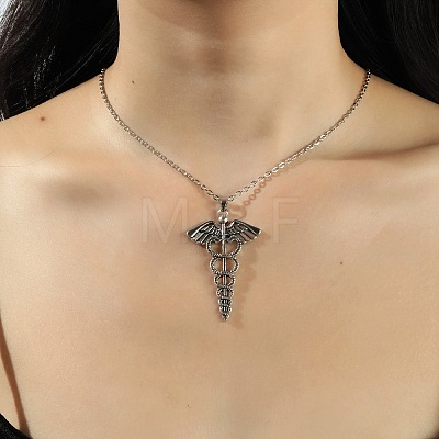 Hip-hop Style Alloy Pendant Necklaces FS-WG0B774-03-1