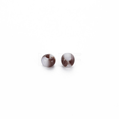 12/0 Two Tone Opaque Glass Seed Beads SEED-T006-01A-A03-1