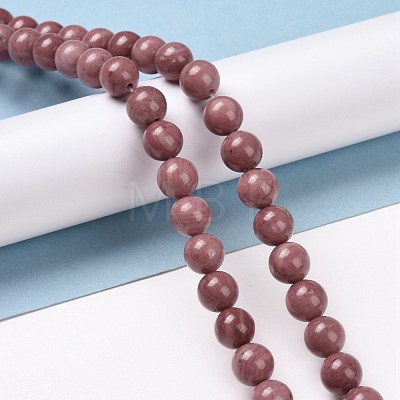 Grade A Natural Rhodonite Beads Strands G-E571-23B-1