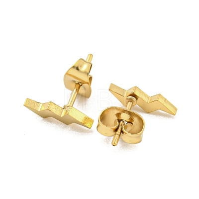 304 Stainless Steel Stud Earrings EJEW-G384-02E-1