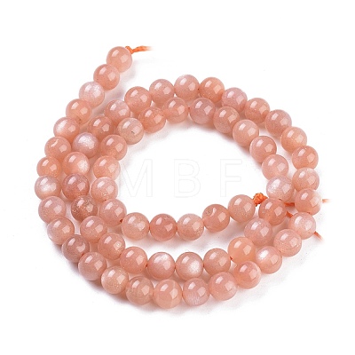 Natural Sunstone Beads Strands G-R475-012-1