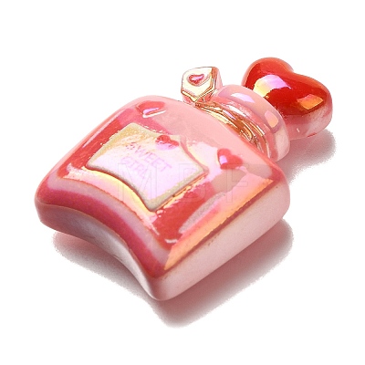 Electroplate Opaque Resin Cabochons RESI-S10-03D-1