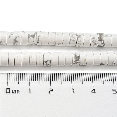Synthetic Howlite Beads Strands X-G-D077-D03-02-1-1
