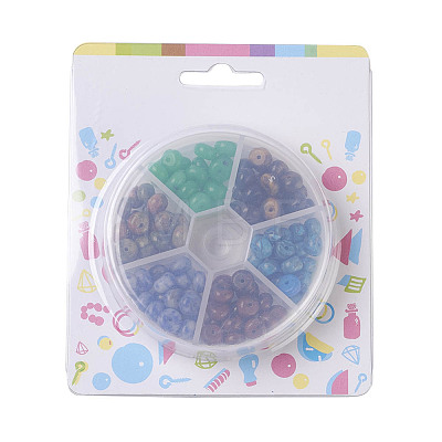 Natural Mixed Stone Beads Set G-JP0001-24-1
