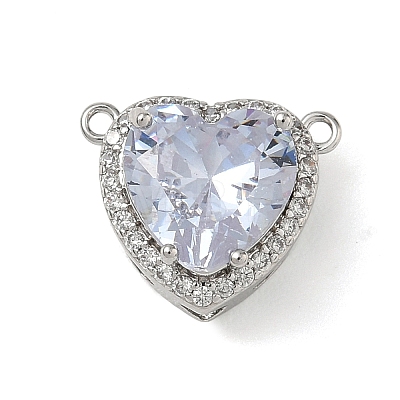 Brass Pave Cubic Zirconia Pendants KK-CBA74BF-01P-04-1