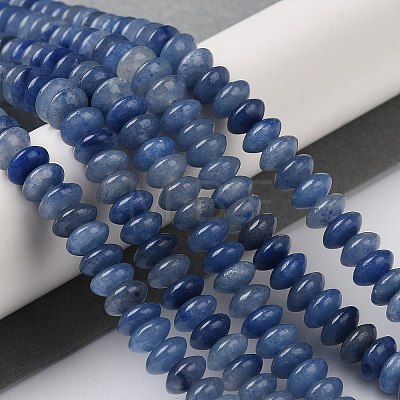 Natural Blue Aventurine Beads Strands G-Z030-A25-01-1