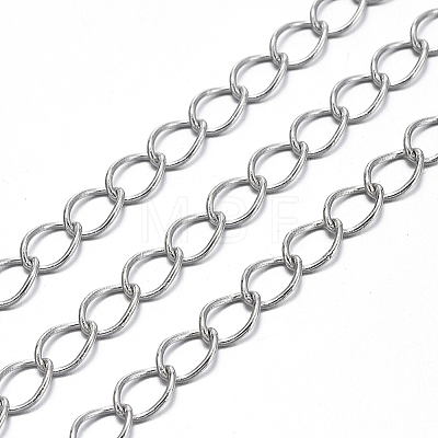 Brass Twisted Chains LS-CHC-Q001-5x4mm-P-1