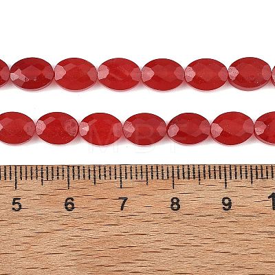 Natural Dyed White Jade Beads Strands G-H349-A01-24A-1
