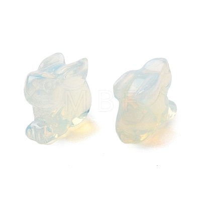 Opalite Carved Figurines DJEW-L023-E03-1