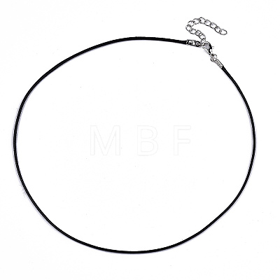 Waxed Cotton Cord Necklace Making LS-X-MAK-S034-001-1
