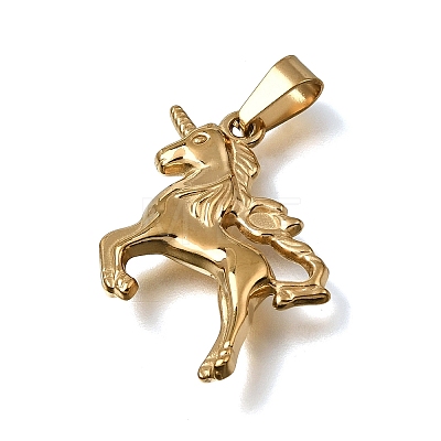 304 Stainless Steel Pendants STAS-G400-01G-05-1