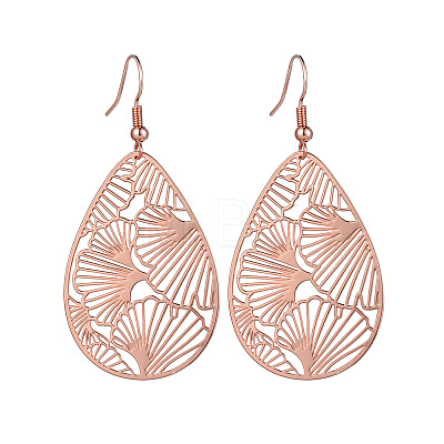 Brass Dangle Earrings FS-WGC6E98-03-1