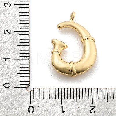 Rack Plating Brass Pendants KK-I722-08G-G-1