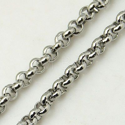 Stainless Steel Necklaces NJEW-C074-05-1