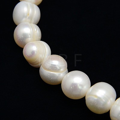 Grade A Natural Cultured Freshwater Pearl Beads Strands PEAR-L001-A-10-01-1