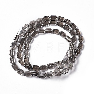 Electroplate Glass Beads Strands EGLA-L042-PL01-1