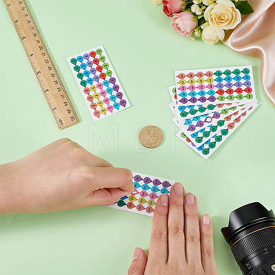 Paper Self Adhesive Stickers DIY-WH0349-597-1