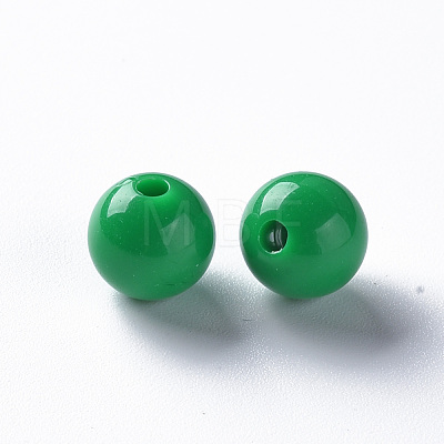 Opaque Acrylic Beads MACR-S370-C8mm-M2-1