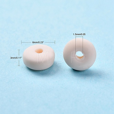 Handmade Polymer Clay Beads Strands LS-CLAY-N008-008-01-1
