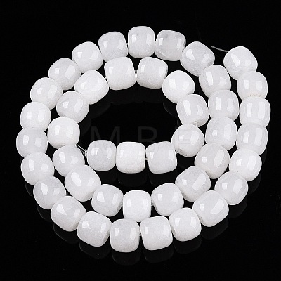 Natural White Jade Beads Strands G-T138-134-1