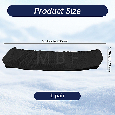 Oxford Cloth Ice Skate Guards AJEW-GF0015-13A-02-1