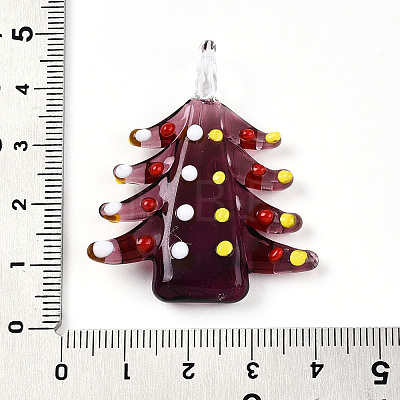 Handmade Lampwork Pendants LAMP-T023-12D-1