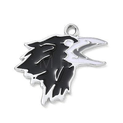 Halloween Alloy Enamel Pendants AL-CBA492B-01E-P-1