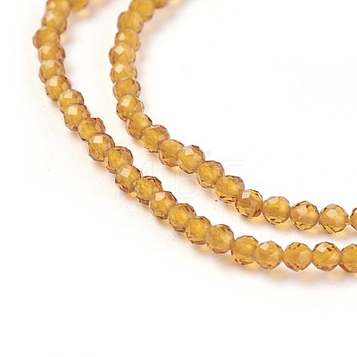Transparent Glass Beads Strands GLAA-F094-A12-1