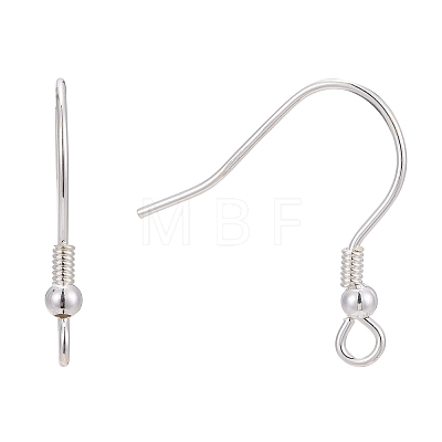 Sterling Silver Earring Hooks X-STER-M031-02S-1