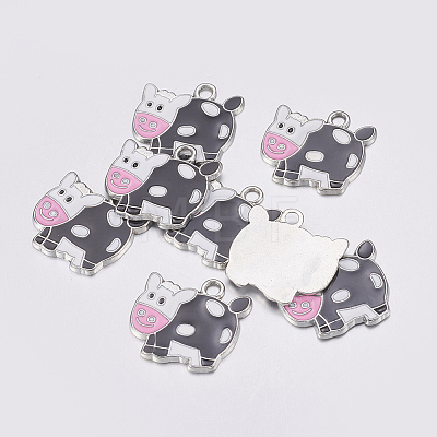 Alloy Enamel Charms LS-EA0541Y-1