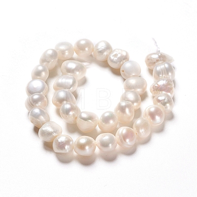 Natural Cultured Freshwater Pearl Beads Strands PEAR-I004-08A-1