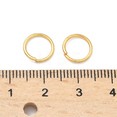 Brass Open Jump Rings KK-H532-43F-G-1