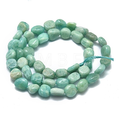 Natural Amazonite Beads Strands X-G-O186-B-08-1