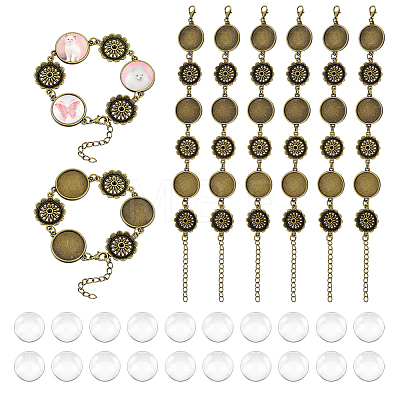 Alloy Bracelets Making BJEW-PH01919-1