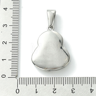 Non-Tarnish 304 Stainless Steel Pendants STAS-L275-19P-1