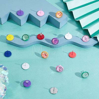 CHGCRAFT DIY Earring Making Finding Kits FIND-CA0004-71-1