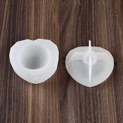 Heart DIY Candle Cup Silicone Molds DIY-Q037-11C-1