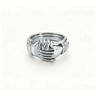 3Pcs Zinc Alloy Finger Rings FS-WG7A35B-05-1
