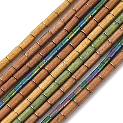 Electroplated Synthetic Non-magnetic Hematite Beads Strands G-K366-I02-02-1